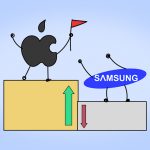 Jahr 2023 offenbart Sensation am Smartphone-Markt: Apple überholt Samsung