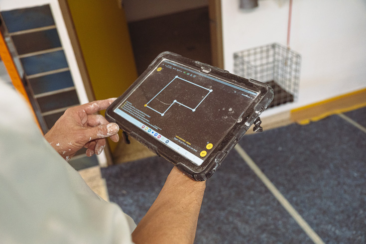 Wandanstrich: Maler-Roboter im Test